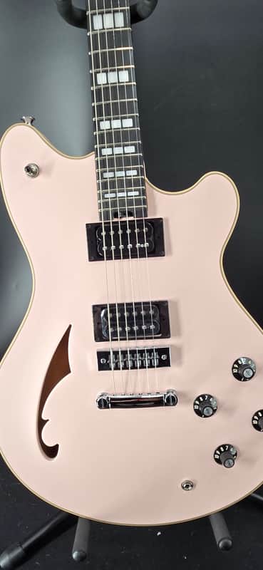EVH Limited Edition SA-126 Special, Ebony Fingerboard, Satin Shell Pink image 1