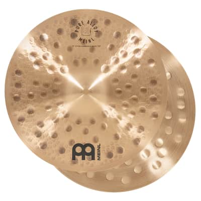 Meinl Cymbals PA15EHH Pure Alloy Extra Hammered Hihat - 15" image 1