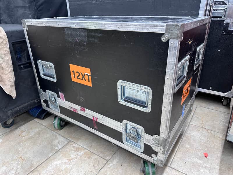 ATA Road Case w/Casters to fit (2) L-Acoustics 12XT Monitor Speakers - MT Cases image 1