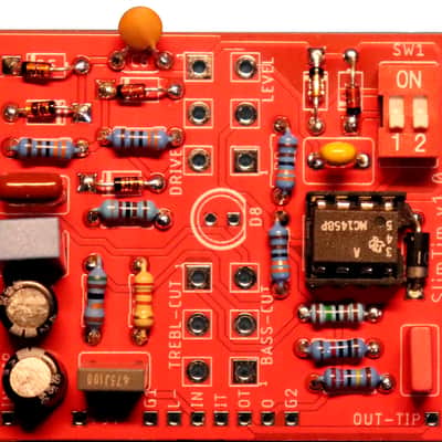 SlimTim PCB - Build your own Timmy overdrive pedal! image 2