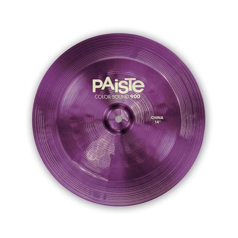 Paiste 900 Series Color Sound Purple China Cymbal 14" image 1
