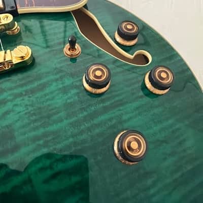 Ibanez AS93FM-TMG with setup image 5