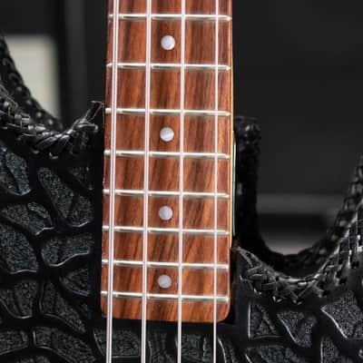 Peavey USA Foundation Electric Bass with Tooled Leather Cover and Hardshell Case - Used image 10