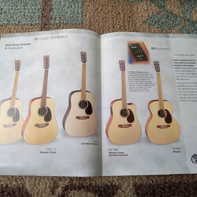 2006 Martin Road Series Guitar Catalog! Original Case Candy, Paperwork! image 2