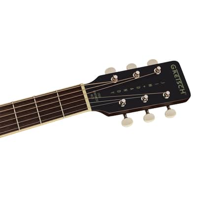 Gretsch Jim Dandy Concert Acoustic Guitar, Deep Cherry Burst image 7