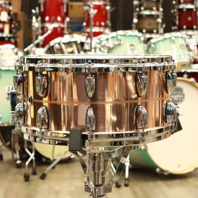 Gretsch USA Custom 6.5x14" Bronze Snare Drum image 3