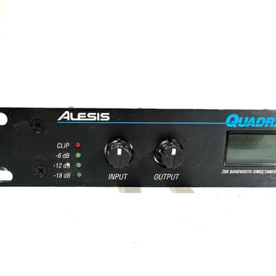 Alesis QuadraVerb GT 20k Bandwidth Simultaneous Guitar Effects Processor 1990s - Black image 5
