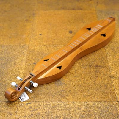 McSpadden 4SHCC All-Cherry Scrollhead Hourglass Mountain Dulcimer w/Padded Gig Bag image 1