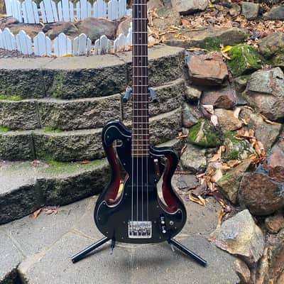 Series 10 “Ampeg Scroll” Style Bass 1990’s with Hard Stock Case image 1