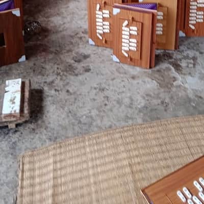 Amazing best sounding, teack wood, Handmade shruti Box, tuned 440hz long stamina deeper bass  sound, very good bass image 13