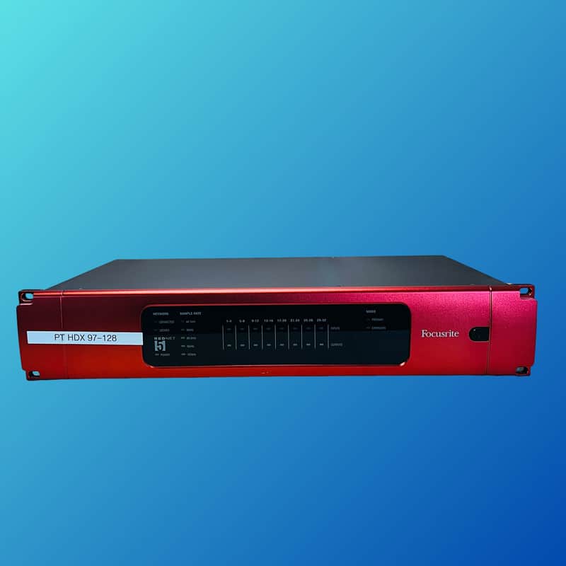 Focusrite RedNet 5 Pro Tools HD Bridge Dante Audio Interface image 1