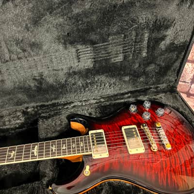 PRS McCarty 594 10-Top - Fire Red Burst NAT BACK image 15