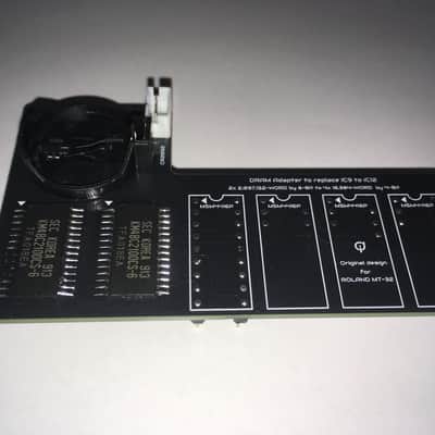 DRAM Adapter to replace IC9 to IC12 for the Roland MT-32 (first version mainboard)