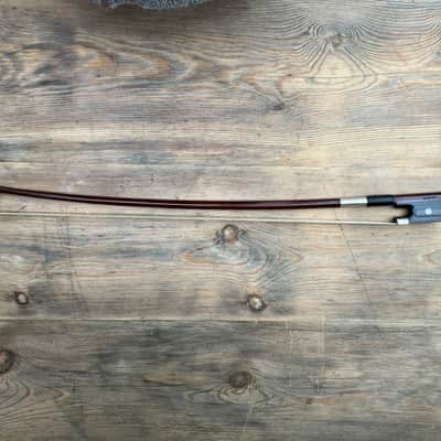 Double Bass French Bow - W Seifert - Pernambuco - New Hair image 2
