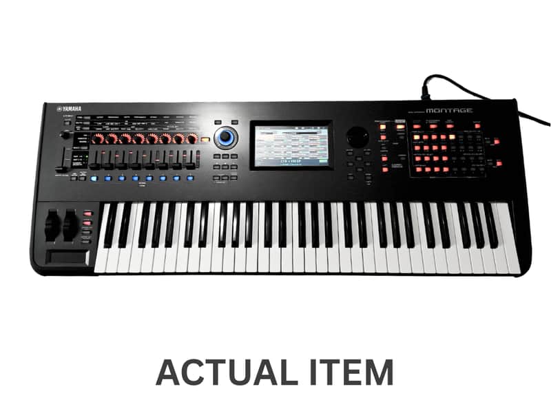 Yamaha Montage 6 Synthesizer Great Condition image 1