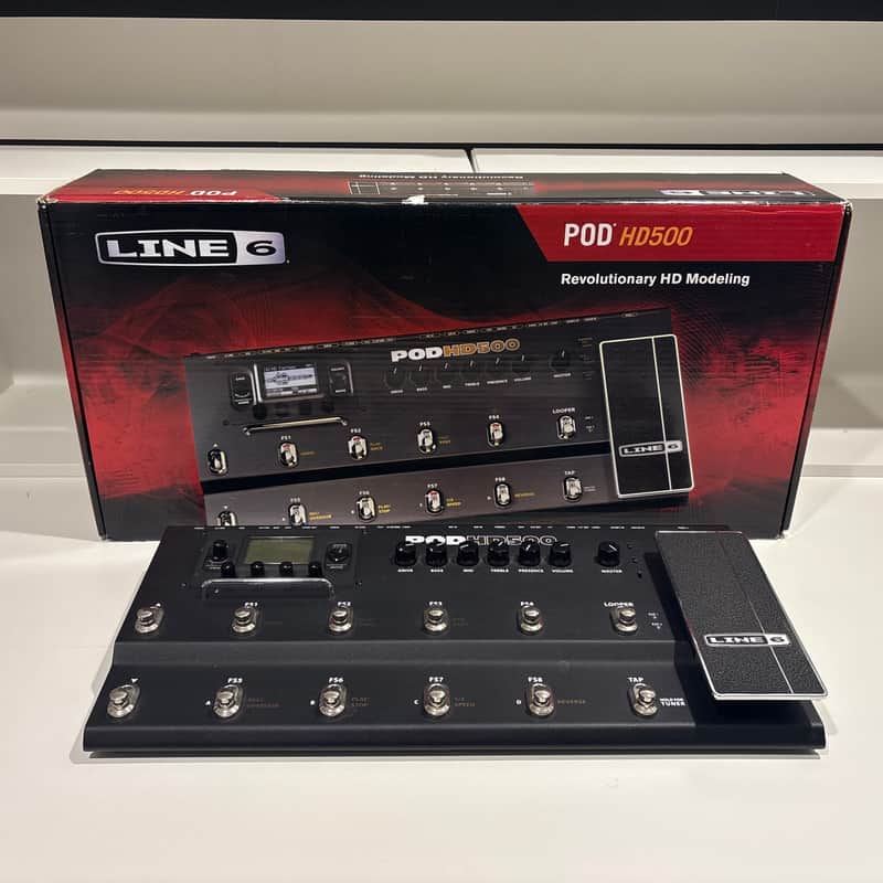 Line 6 POD HD500 Multi-Effect and Amp Modeler *Excellent Condition* !Includes Original Box!feel free to message for any questions image 1