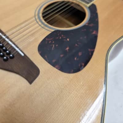 Yamaha FG820-12 Folk Acoustic 12-String Guitar 2010s - Natural image 5