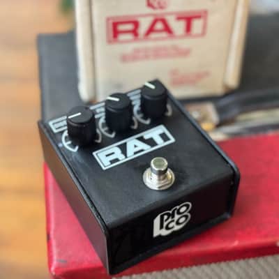 1998 Pro Co RAT 2 "Flat Box" Distortion Pedal - LM308N Loaded image 4