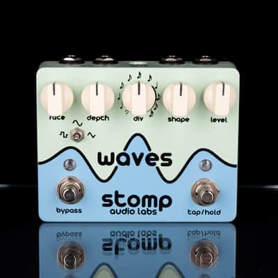 Used Stomp Audio Labs Waves Tremolo Pedal With Box image 2
