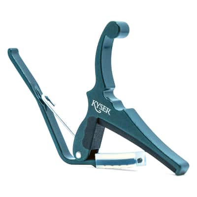 Kyser Fender KGEFSHGA Quick Change Electric Guitar Capo - Sherwood Green image 1