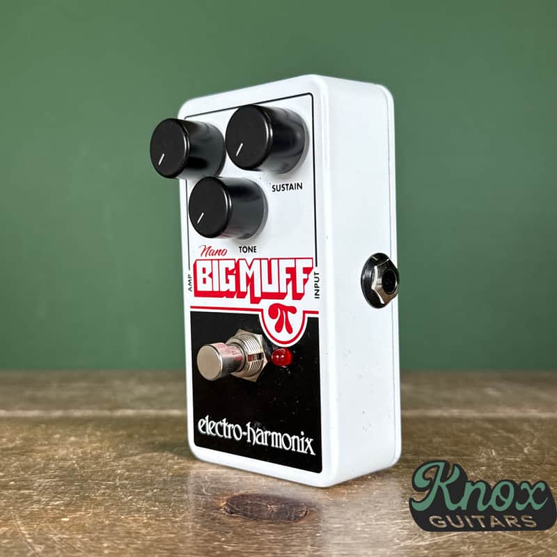 Electro-Harmonix Nano Big Muff Pi Distortion / Sustainer 2013 - Present - White / Black / Red image 1