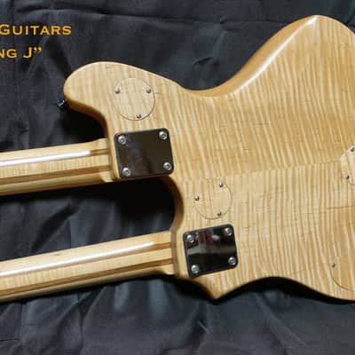 Double-Neck 6 String Guitar/4 String Bass Joe Till Guitars image 20