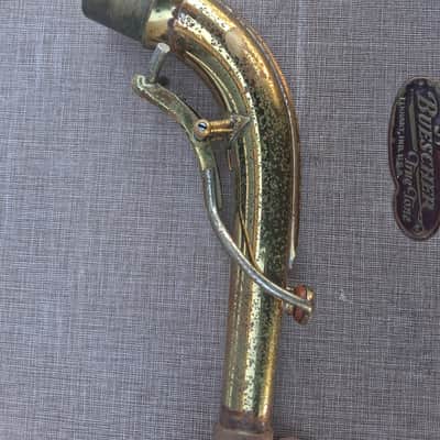 Buescher 400 top hat and cane alto saxophone 1955 - Lacquer image 15