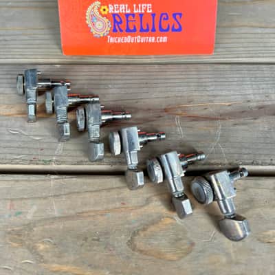 Real Life Relics Fender® Aged Genuine American Deluxe Locking Tuners All Short Post 0990818105   [E1] image 4