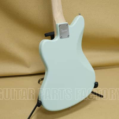 037-0125-557 Squier by Fender Mini Jazzmaster HH Electric Guitar Maple Neck Surf Green image 4
