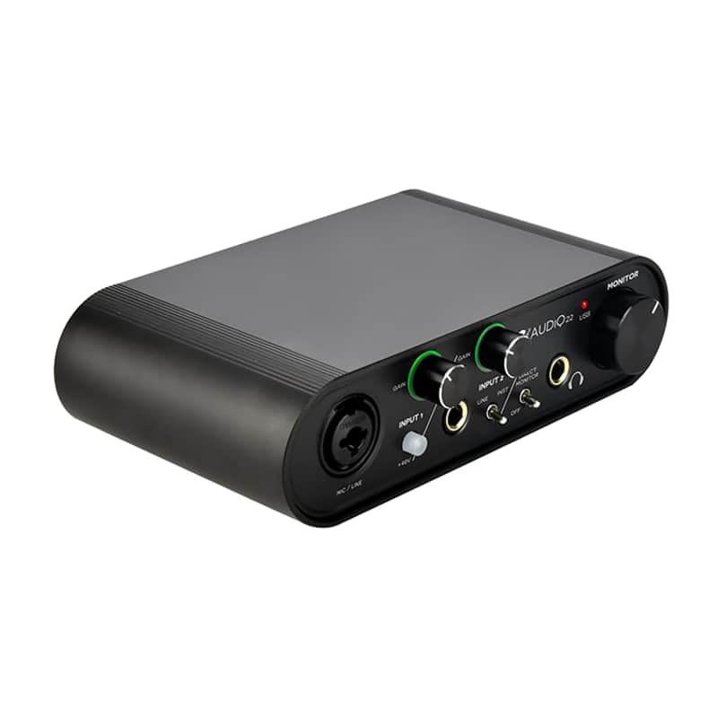 ROQ Audio AUDiQ22 - 2 in 2 out USB Audio Interface imagen 1