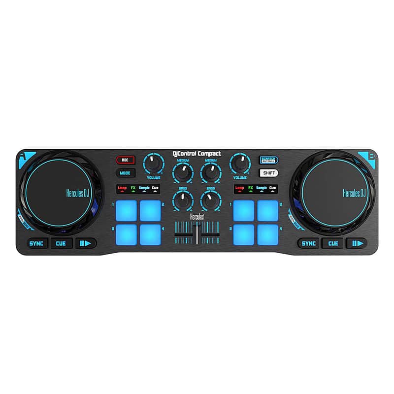 Hercules DJControl Compact Super-Mobile USB Controller image 1
