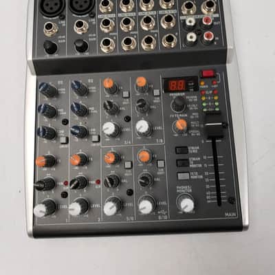 Behringer Xenyx 1002SFX 10-Channel USB Streaming Mixer 2023 - Present - Black image 2