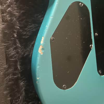EVH Wolfgang WG Standard 2017 Matte Blue Frost Eddie Van Halen Electric Guitar image 8