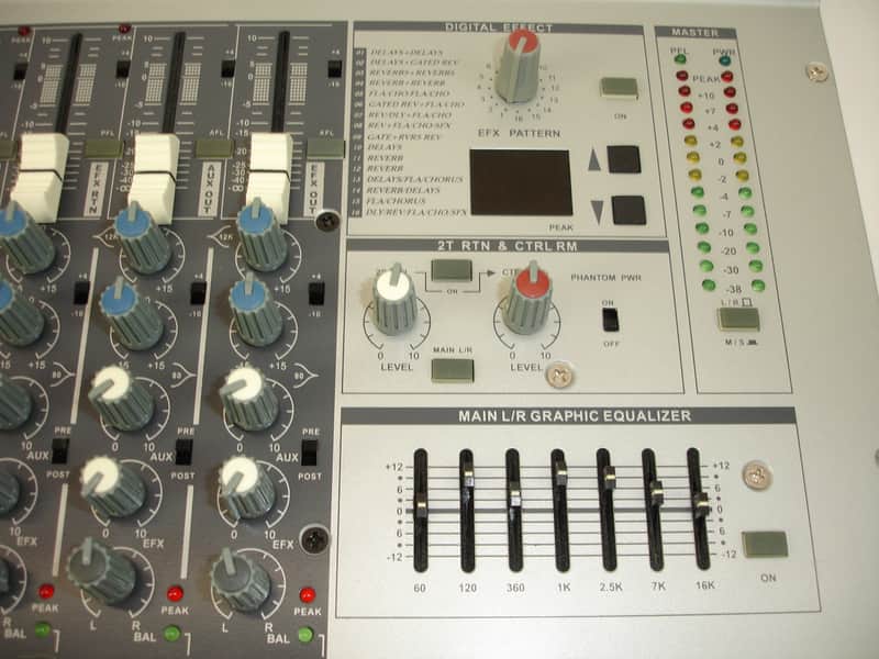Phonic MM1805X Rackmount Mixer with EFX | Reverb