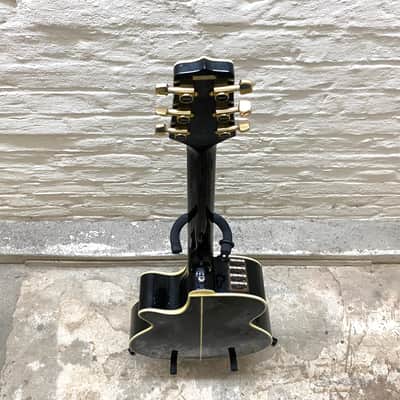 🎸 TAKAMINE EF-391ME / 1985 / transparent black / Japan / incl. ohsc / vintage & rare image 11