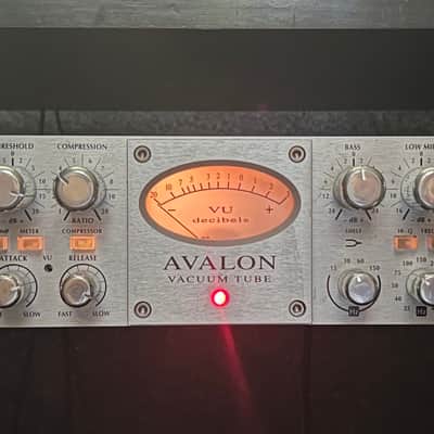 Avalon VT-737sp Tube Channel Strip 2010s - Silver image 1