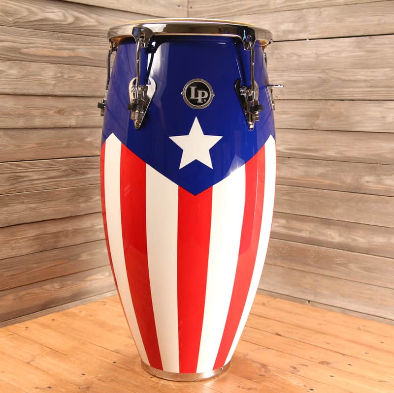 Latin Percussion M750S-PR Matador Series Puerto Rican Heritage Wood 11" Quinto image 1