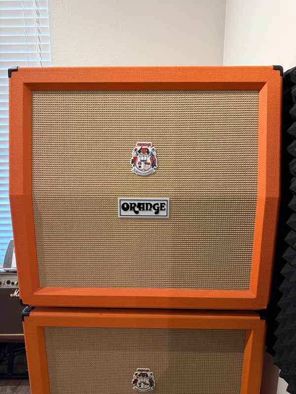 Orange PPC412 240-Watt 4x12" Guitar Cabinet 2010s - Orange image 1