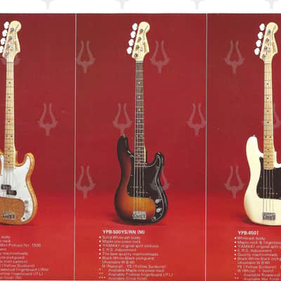 Yamaki Performer Series YPB-500B 1970s P-Bass Black image 17