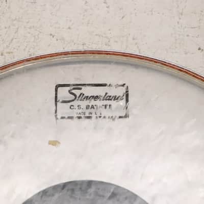 Slingerland 12" C.S. Batter Clear Black Dot Drum Head Vintage image 2
