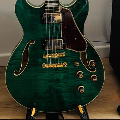 Ibanez AS93FM-TMG with setup image 10