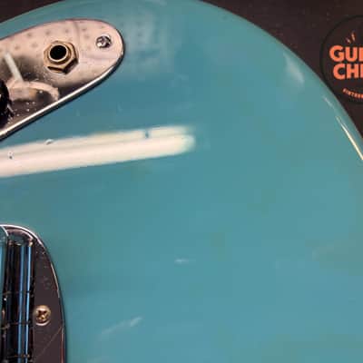 1997 Fender Japan CIJ MG66-66 ’66 Mustang Reissue California Blue w/ Tweed HSC image 14