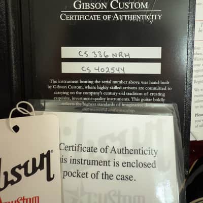 Gibson CS-336 (1 of 1) 2015 - black W/OHSC & Paperwork ES-336 image 15