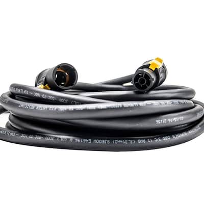 Elite Core Genuine Neutrik | PowerCON True1 Male to Female | 12 AWG Extension Cable | 50' Ft | PC12-TFTM-50 | Made in the USA image 3