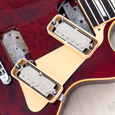 2000 Gibson Les Paul Deluxe 30th Anniversary Limited Edition Figured Top Wine Red w/ Case image 16