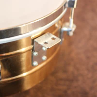Used LP 15" Tito Puente Signature Rectangle Badge Bronze Timbale "New Supplier" image 2