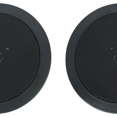 8 Rockville HC55-16 Black 5.25" 300 Watt In-Ceiling Home Theater Speakers 16 Ohm image 3