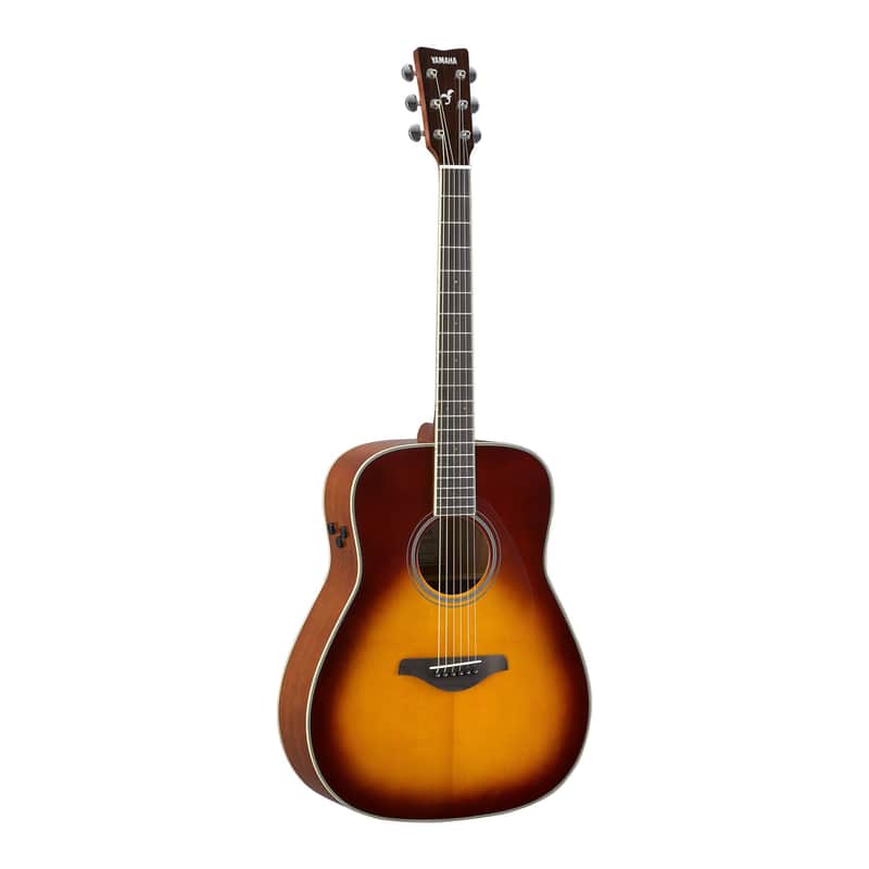 Yamaha FG-TA BS Fg Transacoustic Brown Sunburst image 1