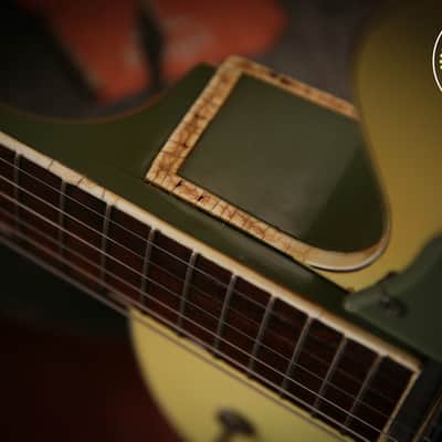 1960s Gretsch USA G6118 Anniversary Two Tone Green & Original Hard Case image 13