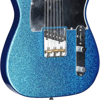 Fender J Mascis Telecaster Electric Guitar (with Gig Bag), Blue Flake image 4